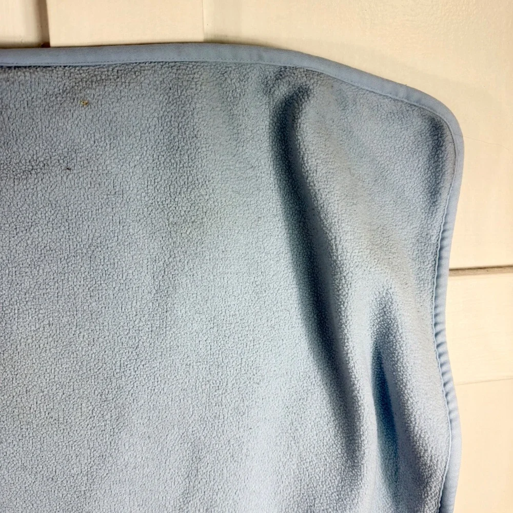 Just Born Blue Fleece Baby Blanket Transportation Fire Truck‎ Car 35461K 30x35